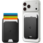 Spigen - Valentinus Wallet MagFit - for 5 x Cards Easy Access, Minimalist Construction, PU Leather - Black - (AFA11337)