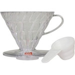 HARIO V60-02 Clear Plastic Drip - (4977642730465)