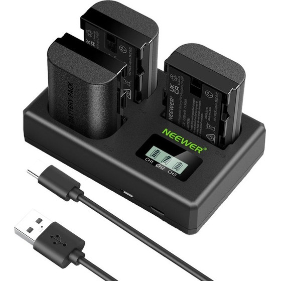 Neewer ��� 3 ������������� ��������� ��� ������������ ������� Canon: - (lp-e6nh)