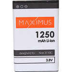Maxximus Battery for Nokia 3110C 1250mAh LI-Ion BL-5C