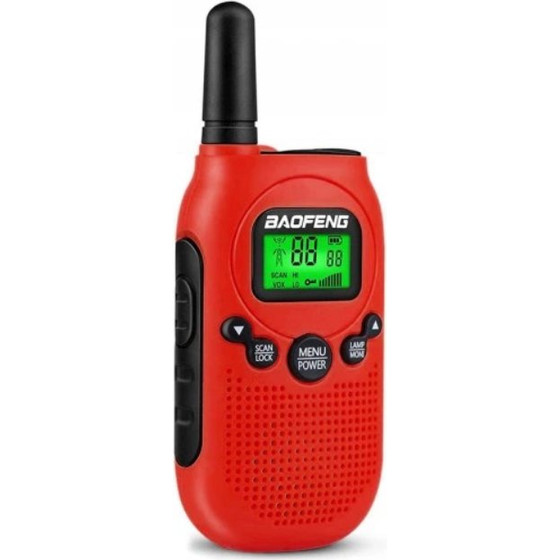 Baofeng Walkie-Talkie BF-T6 Panda Red - (5903815492402)