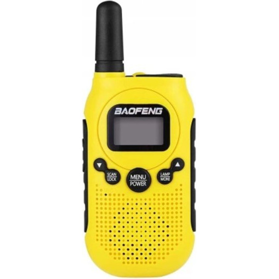 Baofeng Walkie-Talkie BF-T6 Panda Yellow - (5903815492419)