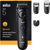 Braun Beardtrimmer 9 Beard Trimmer Battery 40 2 Cm Wet & Dry Black - (BT5520)