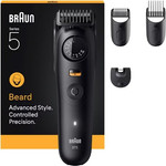 Braun Beardtrimmer 9 Beard Trimmer Battery 40 2 Cm Wet & Dry Black - (BT5520)