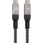 Gembird Premium USB4 Type-C Charging And Data cable, 40 Gbps, 240 W, 0.5m - (CCBP-USB4-CMCM240-0.5M)
