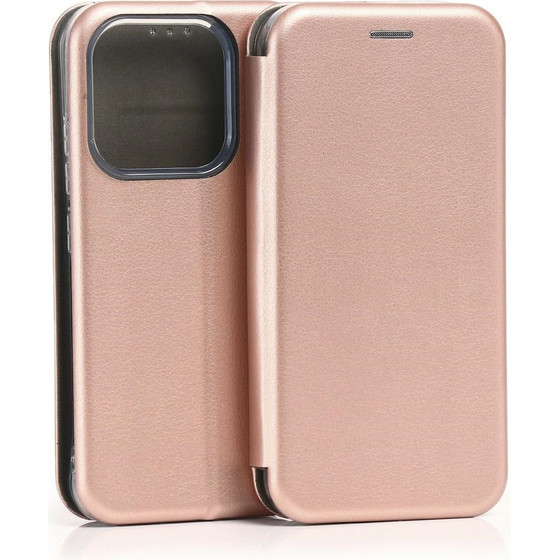 Beline Book Magnetic Case For Xiaomi 17 -- Rose Gold - (05907465607285)