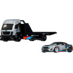 Mattel Hot Wheels Premium: Car Culture Team Transport - 2024 Ford Mustang Rtr Spec 5-Fd & Aero Lift Vehicles (JHX92)