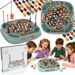 EXTRALINK Fishing Fish Skill Game, 45 pcs + 4 rods, music - (EX.80043)