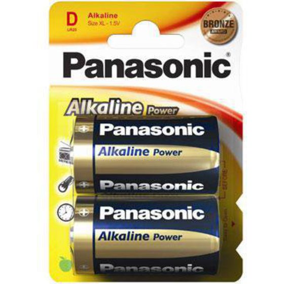 ��������� ALKALINE POWER PANASONIC LR20 (2 ���.)