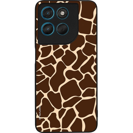Sonique ���� Animal Print Series ��� Motorola Moto G57 Power 5G / Moto G67 Power 5G Giraffe 01