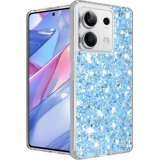 Techsuit - Sparkly Glitter - Xiaomi Redmi Note 13 5G - Blue