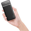 TTEC Recharger Lcd 10.000mAh Pd 20W Powerbank Black - (2BB233S)
