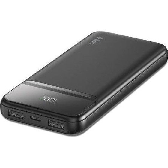 TTEC Recharger Lcd 10.000mAh Pd 20W Powerbank Black - (2BB233S)