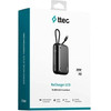 TTEC Recharger Lcd 10.000mAh Pd 30W Powerbank - (2BB228UG)