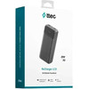 TTEC Recharger Lcd 20.000mAh Pd 20W Powerbank Black - (2BB268S)