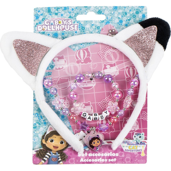Cerda Jewelry: Gabby�s Dollhouse - Jewelry Accessories Set (3pcs) (2500003448)