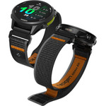 Spigen ATHLEX AIR GARMIN QUICKFIT 22 MM ACTIVE BLACK/ORANGE - (AMP11426)