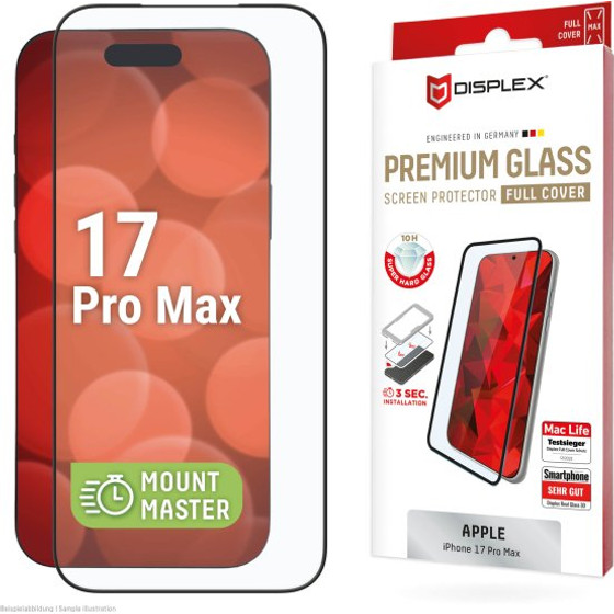 Displex Premium Full Tempered Glass Iphone 17 Pro Max - (02256)