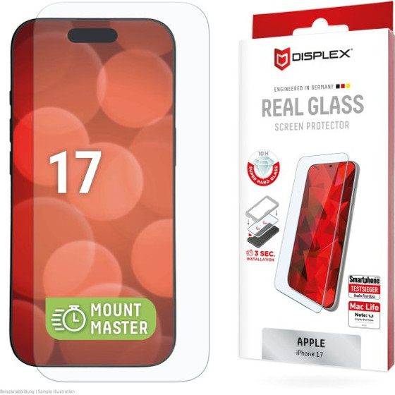 Displex Real Tempered Glass 2D Iphone 17 - (02250)