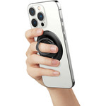 Spigen - Phone Holder O-Mag OM100 (AMP03120) - Anti-Scratch Design, Strong Magnetic Hold, 360-Degree Rotation - Black