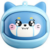 BlackView Kids Earbuds BT6.0 Cat Design Rotating Charging Case With Emojis Blue - (AIRBUDS-K1-BL)