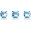 BlackView Kids Earbuds BT6.0 Cat Design Rotating Charging Case With Emojis Blue - (AIRBUDS-K1-BL)