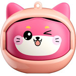 BlackView Kids Earbuds BT6.0 Cat Design Rotating Charging Case With Emojis Pink - (AIRBUDS-K1-P)
