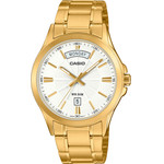 Casio MEN'S Watch (zd191e) + Box - (MTP-1381GD-7A)