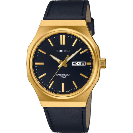 Casio MEN'S Watch + Box - (MTP-E735GL-1A)