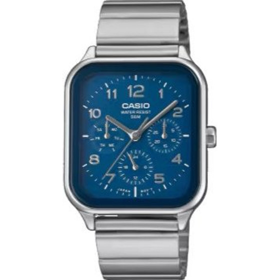 Casio MEN'S Watch + Box - (MTP-M306D-2A)