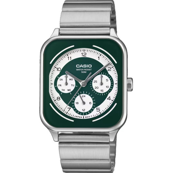 Casio MEN'S Watch + Box - (MTP-M307D-3B)