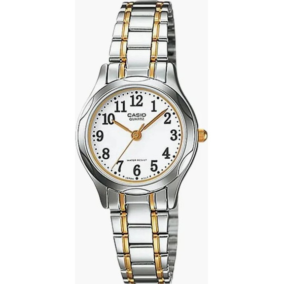 Casio WOMEN'S Watch (zd580f) + Box - (LTP-1275SG-7B)