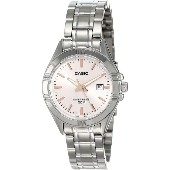 Casio WOMEN'S Watch (zd605e) + Box - (LTP-1308D-4AVEF)