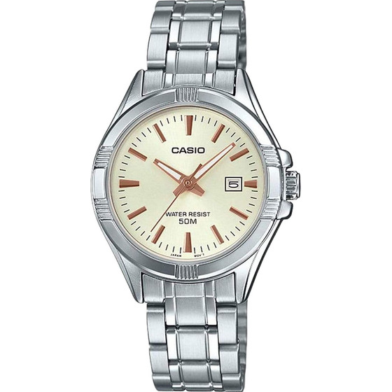 Casio WOMEN'S Watch (zd605f) + Box - (LTP-1308D-9AVEF)