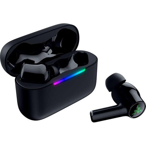 Razer Hammerhead V3 X Hyperspeed - Wireless Gaming Earbuds - 2.4GHz & Bluetooth - 40 Hours - IPX4 - (RZ12-05620100-R3G1)