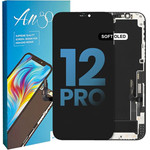 Lcd For Iphone 12 / 12 Pro Soft Oled Ango Diagnostic Premium Quality OEM - (LCDIP12-SF-AD)