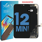 Lcd For Iphone 12 Mini Incell Fhd Ango Diagnostic Premium Quality OEM - (LCDIP12m-AD)