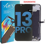 Lcd For Iphone 13 Pro Soft Oled Ango Diagnostic 120Hz Premium Quality OEM - (LCDIP13P-SF-AD)
