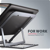 Axagon (STND-LAG) Alu Stand For 10'' - 17,3'' LAPTOPS, 8 Adjustable ANGLES, GREY