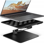 Axagon (STND-LQB) Alu Hq Massive Stand For 10''-16'' LAPTOPS, Many Adjustable ANGLES, BLACK