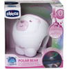 Chicco First Dreams: 2 in 1 Cot and Nightstand Projector - Polar Bear Pink (Y01-11558-10)