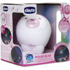 Chicco First Dreams: 2 in 1 Cot and Nightstand Projector - Polar Bear Pink (Y01-11558-10)