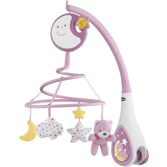 Chicco First Dreams: Next2Dreams - 3-in-1 Cot Mobile Pink (Y01-07627-10)