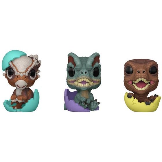 Funko Pocket Pop! 3-Pack: Jurassic World (Spring) - Dinos Vinyl Figures
