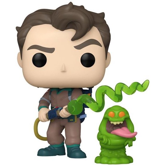 Funko Pop! Animation: The Real Ghostbusters - Venkman with Slimer #1785 Vinyl Figures