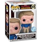 Funko Pop! Marvel: Deadpool Wolverine - Wade Wilson (Assistant to the Assistant Regional Manager, Drivemax) (Special Edition) #1470 Bobble-Head Vinyl Figure