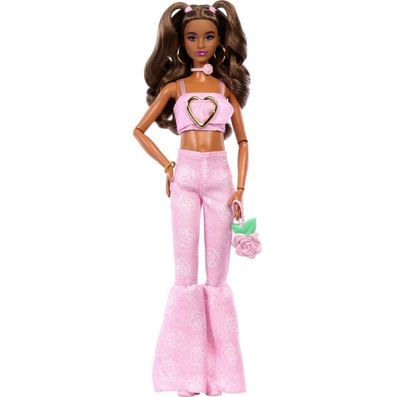 Mattel Barbie: Deluxe Style - Pink Flared Jeans (JJN72)