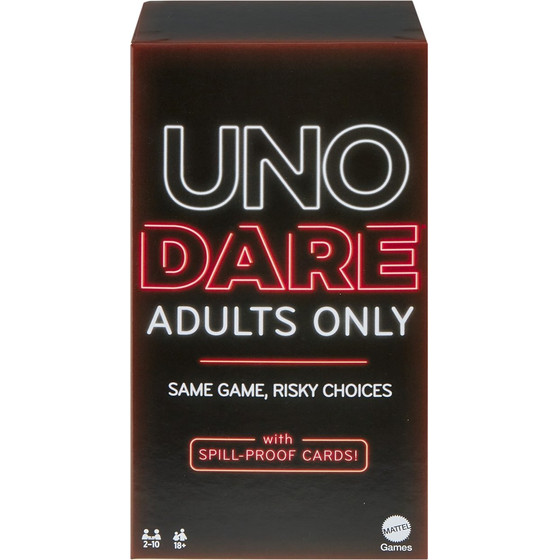 Mattel Uno: Uno Dare Adults Only (Greek Language) (JNL31)