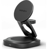 ENERGEA Wireless Charger Alumag Gyro 360 Rotating Qi2.2 25W Foldable Gunmetal - (AM-GYRO-GUN)