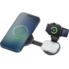 ENERGEA Wireless Charger Alumag Trio 2 Aluminium Foldable 3-in-1 Qi2.2 25W Gunmetal - (AM-TRIO2-GUN)